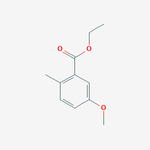 Chemical structure of Ethyl 5-methoxy-2-methylbenzoate