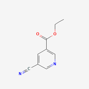 Chemical structure of Ethyl 5-cyanonicotinate