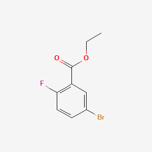 Chemical structure of Ethyl 5-bromo-2-fluorobenzoate