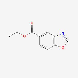 Chemical structure of Ethyl 5-Benzoxazolecarboxylate