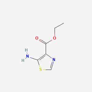 Chemical structure of Ethyl 5-aminothiazole-4-carboxylate
