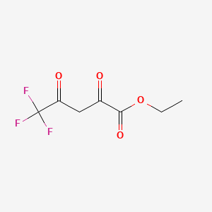 Chemical structure of Ethyl 5,5,5-trifluoro-2,4-dioxopentanoate