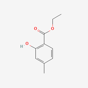 Chemical structure of Ethyl 4-methylsalicylate