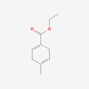 Chemical structure of Ethyl 4-methylcyclohexa-1,4-dienecarboxylate