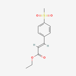 Chemical structure of Ethyl 4-methanesulfonylcinnamate