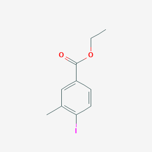 Chemical structure of Ethyl 4-iodo-3-methylbenzoate