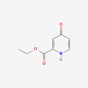 Chemical structure of Ethyl 4-hydroxypicolinate