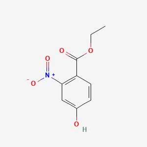 Chemical structure of Ethyl 4-hydroxy-2-nitrobenzoate