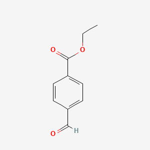 Chemical structure of Ethyl 4-formylbenzoate