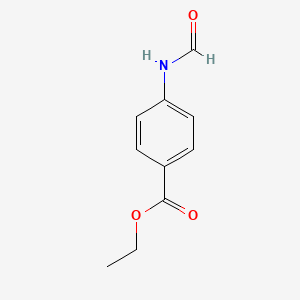 Chemical structure of Ethyl 4-Formamidobenzoate