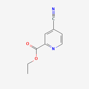 Chemical structure of Ethyl 4-cyanopicolinate