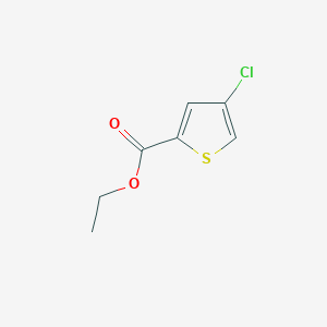 Chemical structure of Ethyl 4-chlorothiophene-2-carboxylate