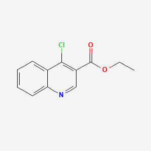 Chemical structure of Ethyl 4-Chloroquinoline-3-carboxylate