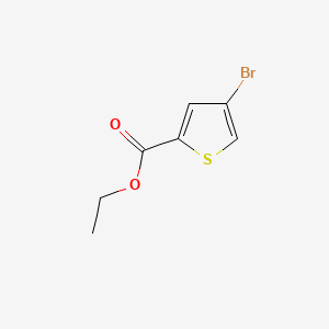 Chemical structure of Ethyl 4-bromothiophene-2-carboxylate