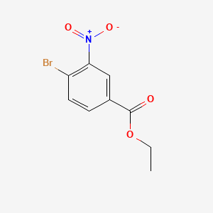 Chemical structure of Ethyl 4-bromo-3-nitrobenzoate