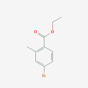 Chemical structure of Ethyl 4-Bromo-2-Methylbenzoate