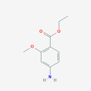 Chemical structure of Ethyl 4-amino-2-methoxybenzoate