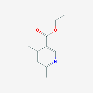 Chemical structure of Ethyl 4,6-dimethylnicotinate