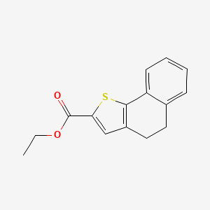 Chemical structure of Ethyl 4,5-dihydronaphtho[1,2-b]thiophene-2-carboxylate