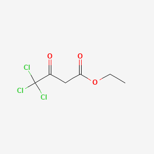 Chemical structure of Ethyl 4,4,4-Trichloroacetoacetate
