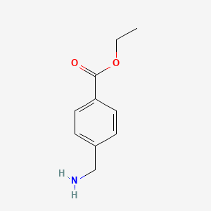 Chemical structure of Ethyl 4-(aminomethyl)benzoate