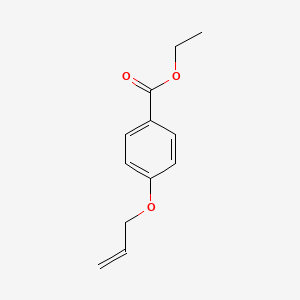 Chemical structure of Ethyl 4-(allyloxy)benzoate