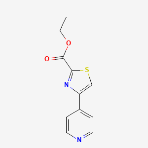 Chemical structure of Ethyl 4-(4-Pyridyl)-2-thiazolecarboxylate
