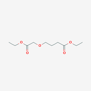 Chemical structure of Ethyl 4-(2-ethoxy-2-oxoethoxy)butanoate