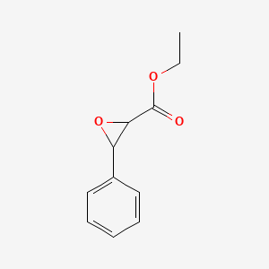 Chemical structure of Ethyl 3-phenylglycidate