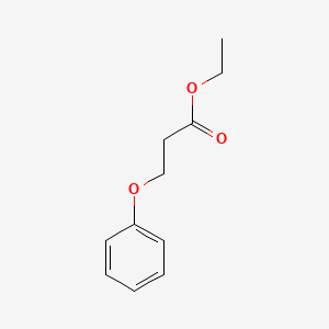 Chemical structure of Ethyl 3-phenoxypropionate