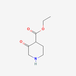 Chemical structure of Ethyl 3-oxopiperidine-4-carboxylate