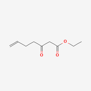 Chemical structure of Ethyl 3-oxohept-6-enoate