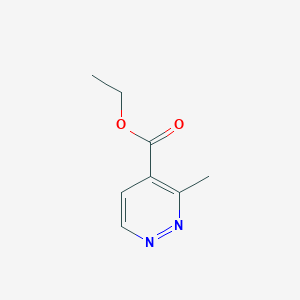 Chemical structure of Ethyl 3-methylpyridazine-4-carboxylate