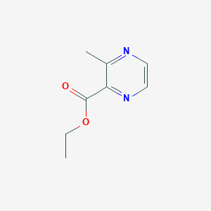 Chemical structure of Ethyl 3-methylpyrazine-2-carboxylate