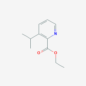 Chemical structure of Ethyl 3-isopropylpicolinate