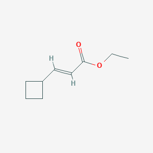 Chemical structure of Ethyl 3-cyclobutylacrylate