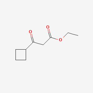 Chemical structure of Ethyl 3-Cyclobutyl-3-oxopropanoate
