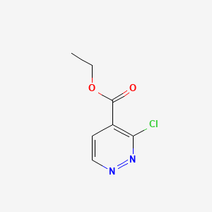 Chemical structure of Ethyl 3-Chloropyridazine-4-carboxylate