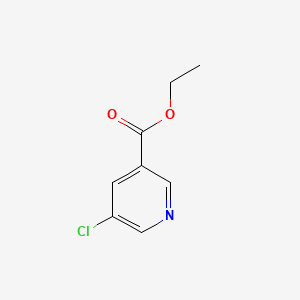 Chemical structure of Ethyl 5-chloronicotinate