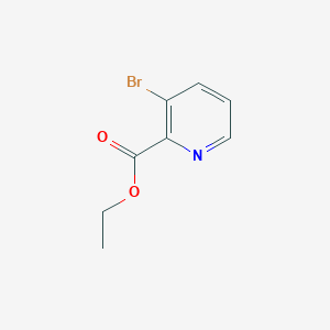 Chemical structure of Ethyl 3-Bromopyridine-2-carboxylate