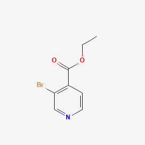 Chemical structure of Ethyl 3-bromoisonicotinate