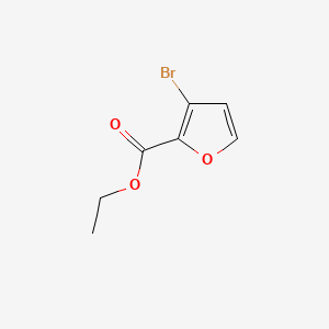 Chemical structure of Ethyl 3-bromofuran-2-carboxylate