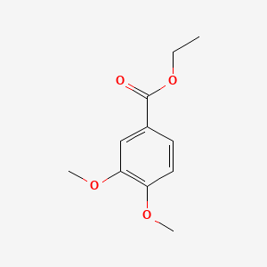 Chemical structure of Ethyl 3,4-Dimethoxybenzoate