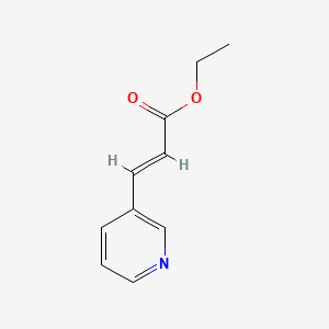 Chemical structure of Ethyl-3-pyridine acrylate