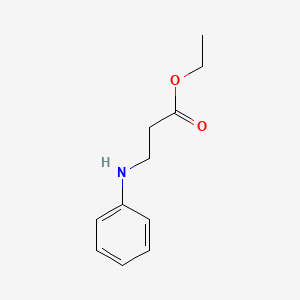 Chemical structure of Ethyl 3-(Phenylamino)propanoate