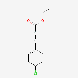 Chemical structure of Ethyl 3-(4-chlorophenyl)propiolate