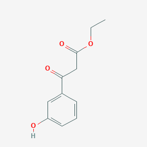 Chemical structure of Ethyl 3-(3-Hydroxyphenyl)-3-oxopropanoate