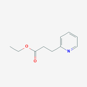Chemical structure of Ethyl 3-(2-Pyridyl)propanoate