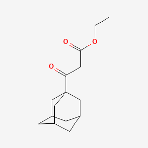 Chemical structure of Ethyl 3-(1-adamantyl)-3-oxopropionate