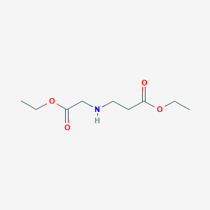 Chemical structure of Ethyl 3-(ethoxycarbonylmethylamino)propionate